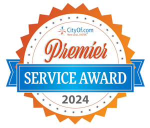 Premier Business Service Award Seal